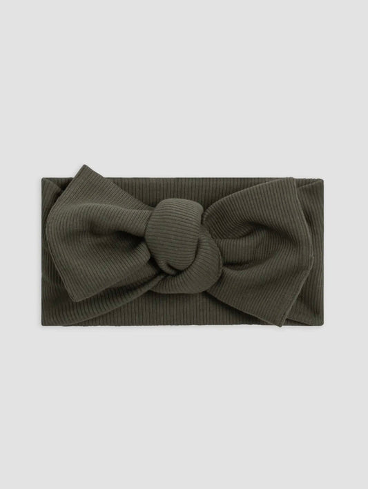 Ribbed Bow Headband